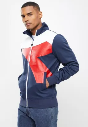 Diadora Atleta Jacket Navy & Red