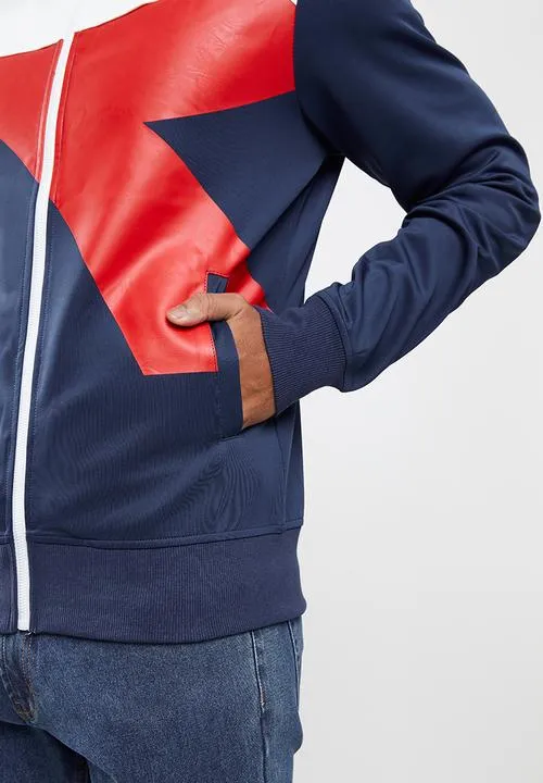 Diadora Atleta Jacket Navy & Red