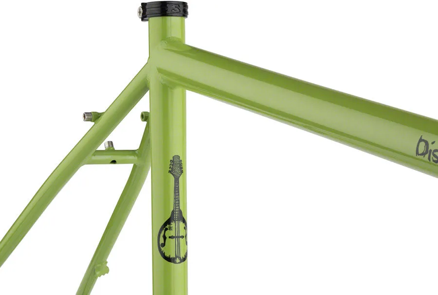 Disc Trucker Frameset - Pea Lime Soup 700