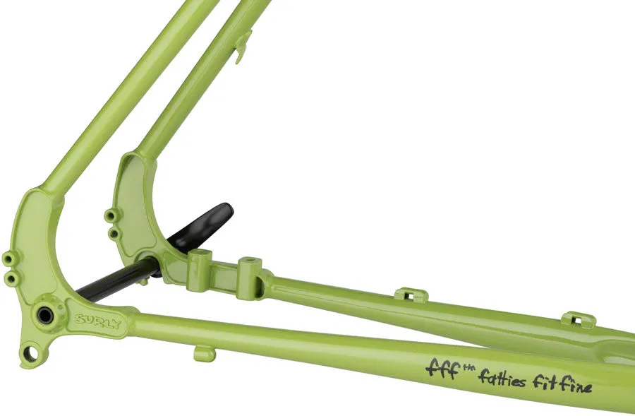 Disc Trucker Frameset - Pea Lime Soup 700