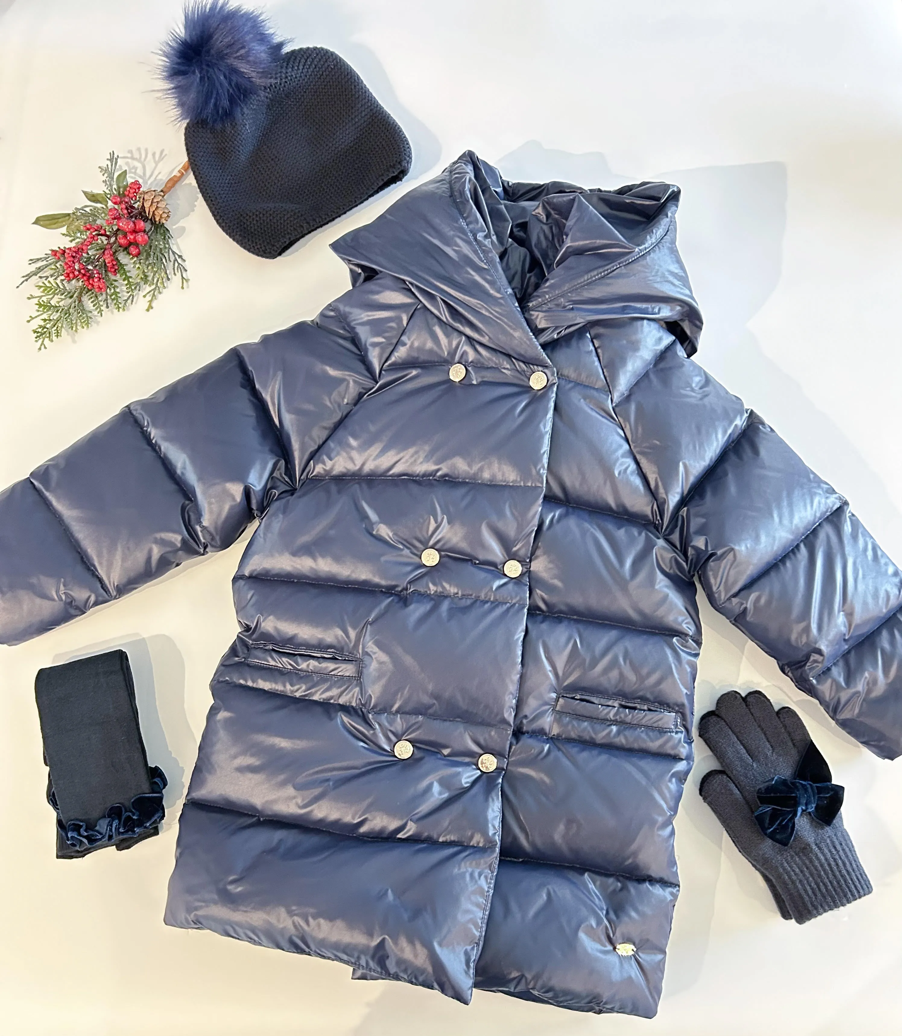 Down Jacket - Navy