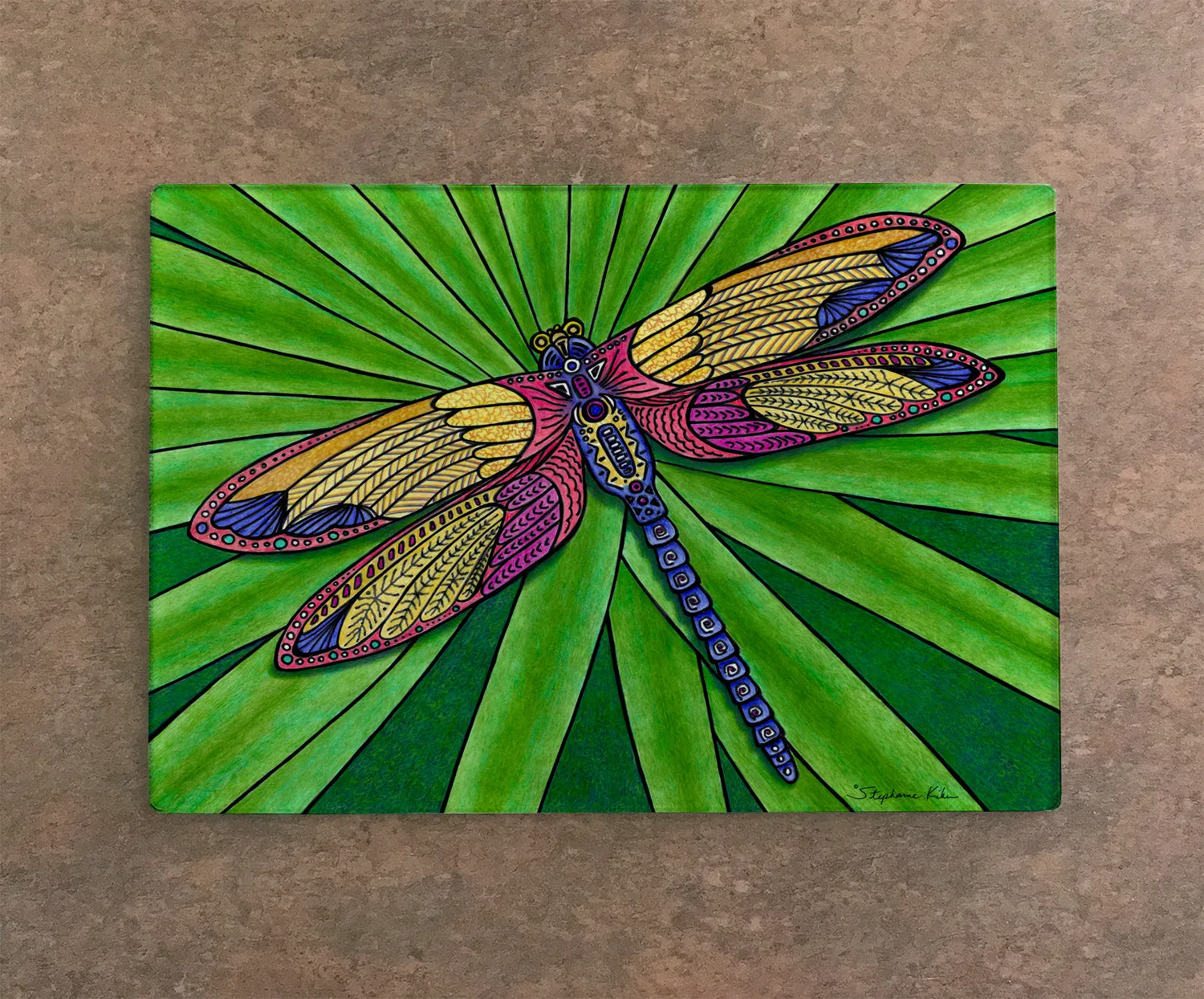 Dragonfly Cutting Board