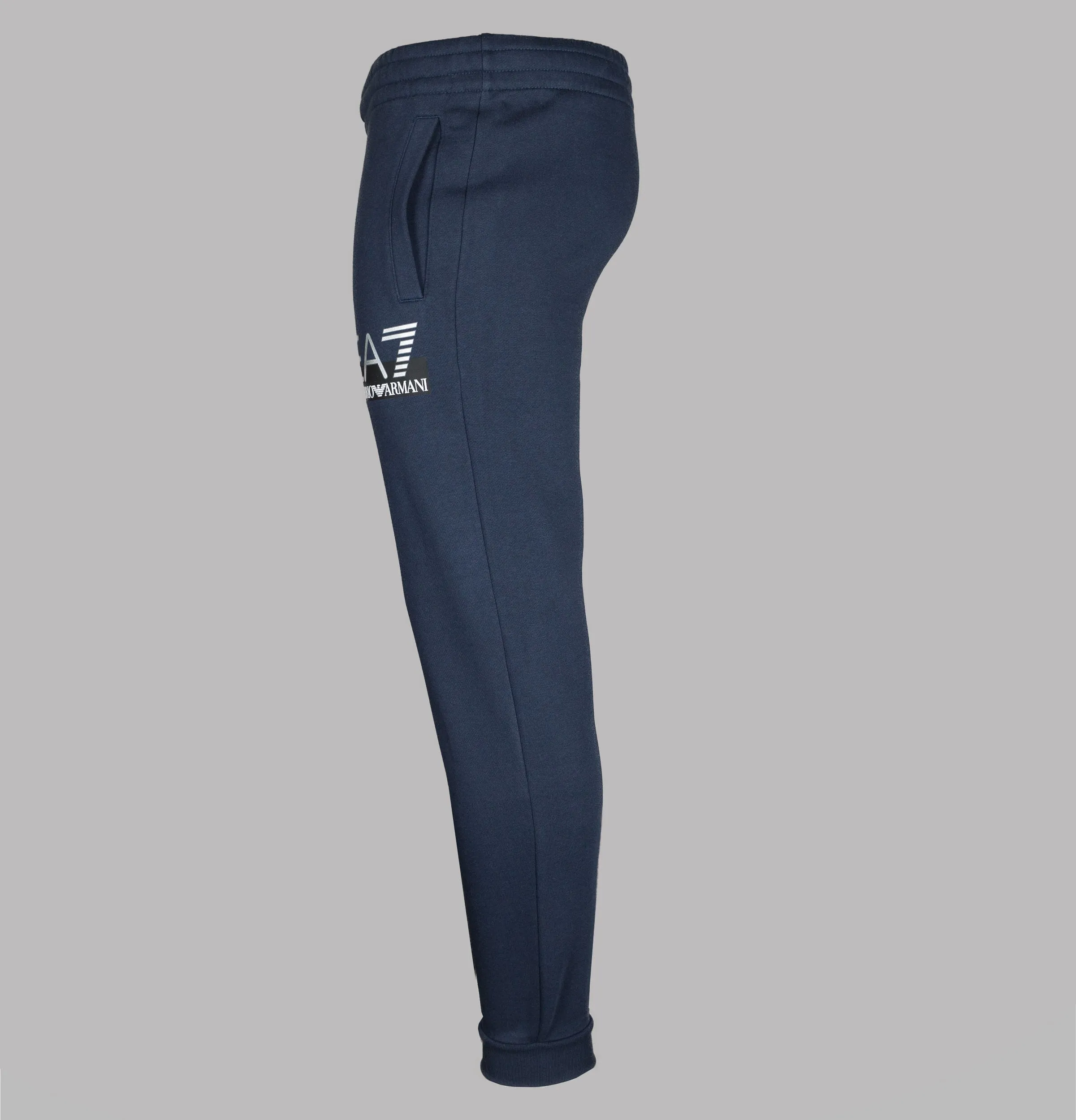 EA7 Visibility Logo Joggers Navy Blue