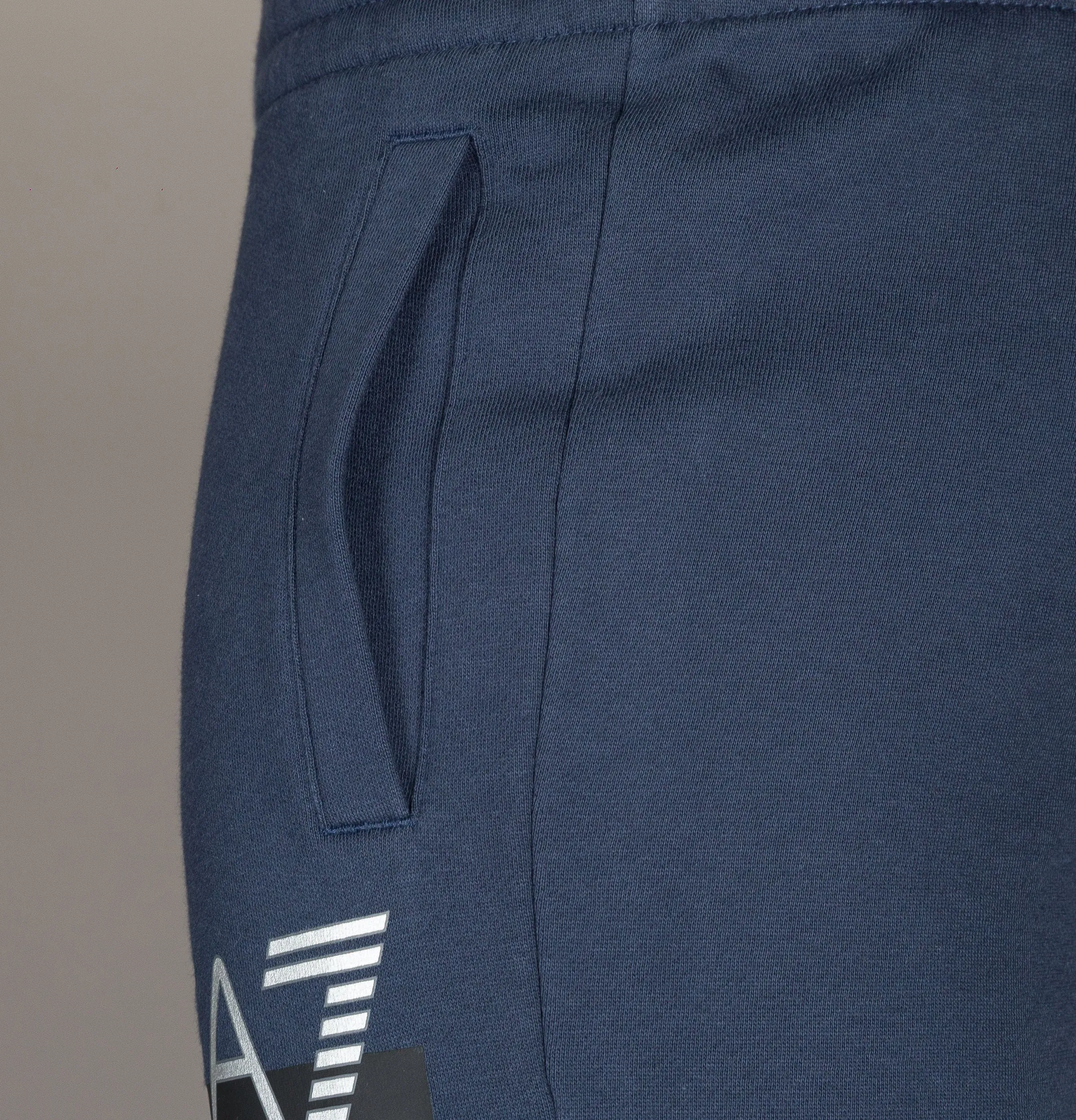 EA7 Visibility Logo Joggers Navy Blue