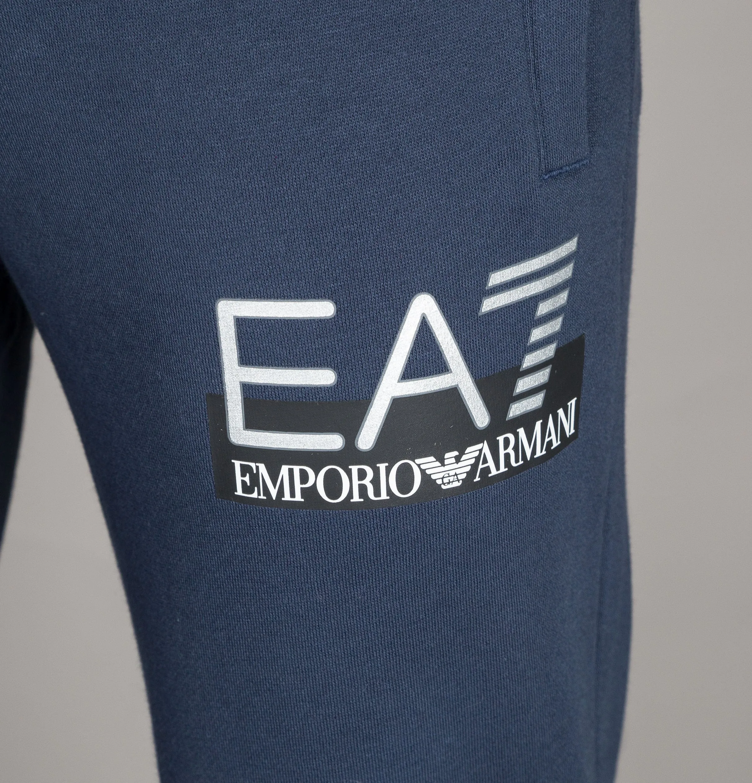 EA7 Visibility Logo Joggers Navy Blue