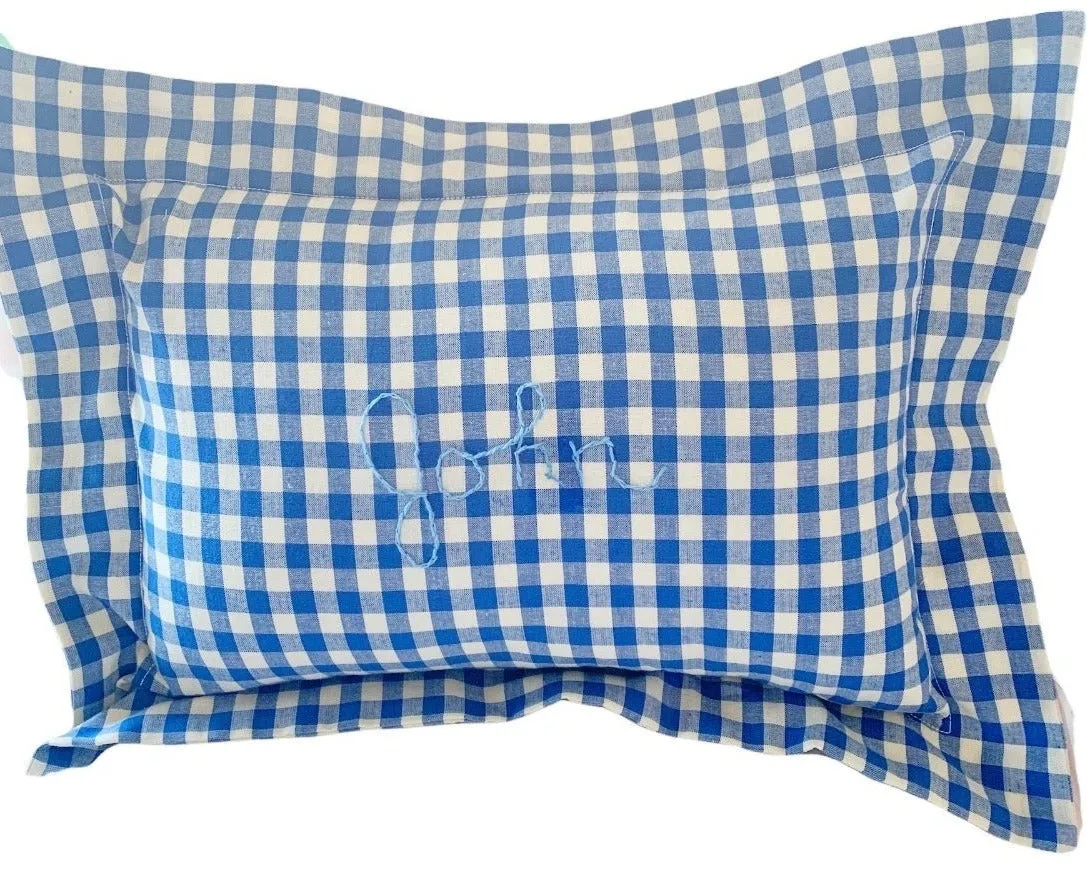 Embroidered Rectangle Pillow