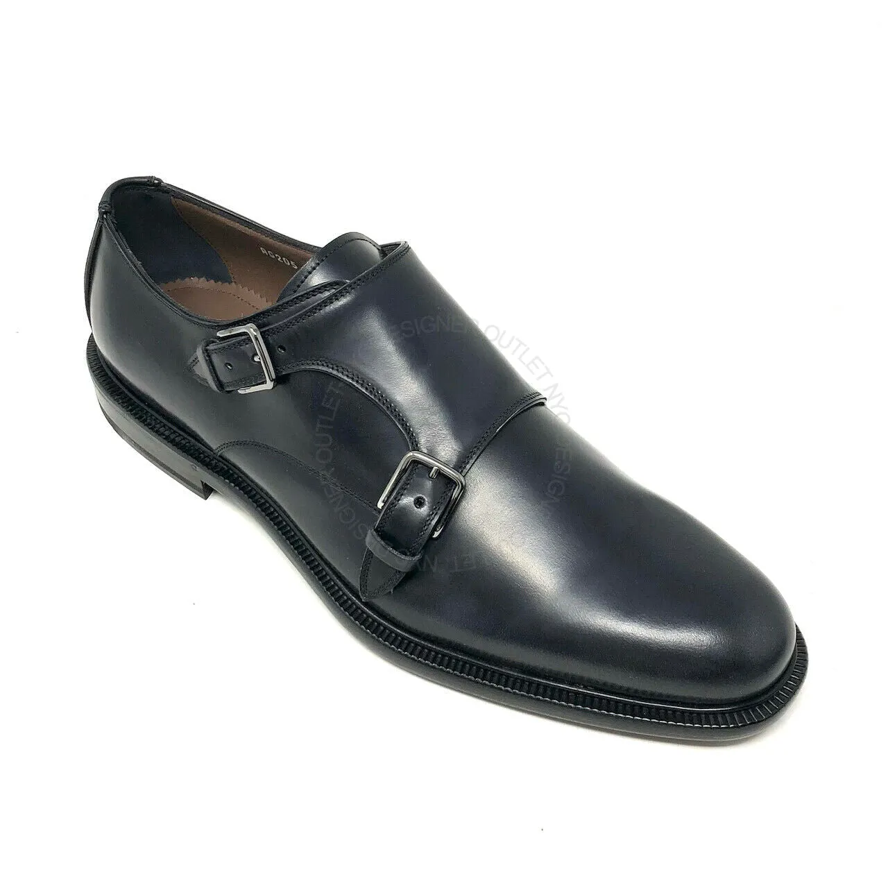 Ferragamo Ramirez Double Monk-Strap Shoes