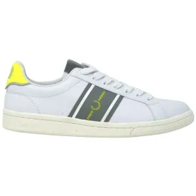 Fred Perry Leather White Trainers