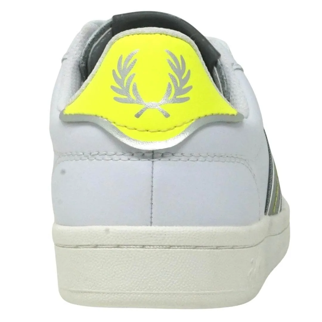 Fred Perry Leather White Trainers