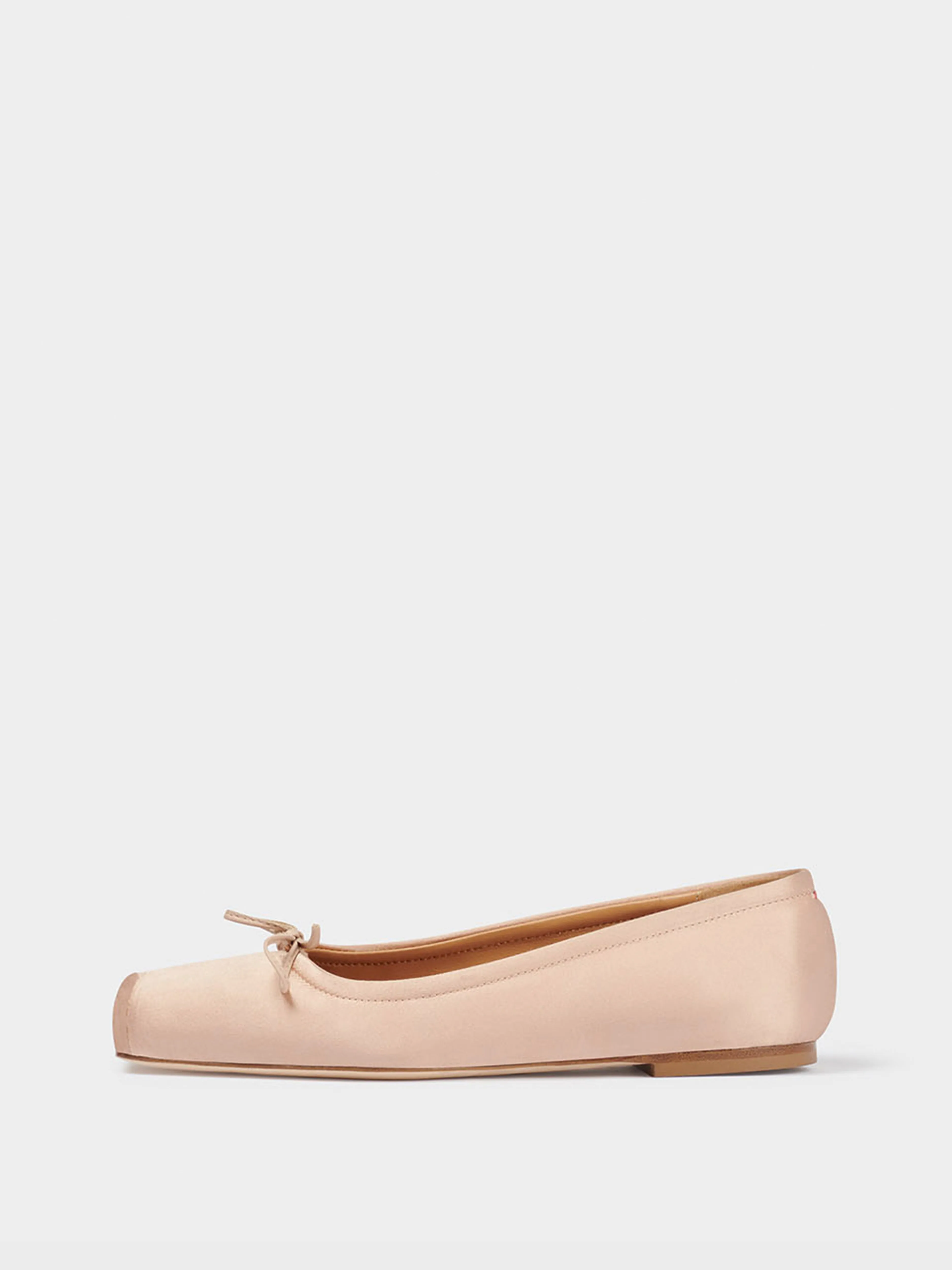 Gabriella Satin Ballet Flats