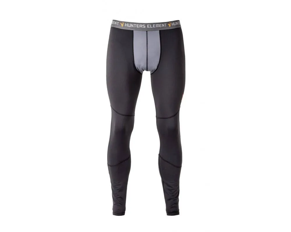 Hunters Element Core Thermal Leggings: Black