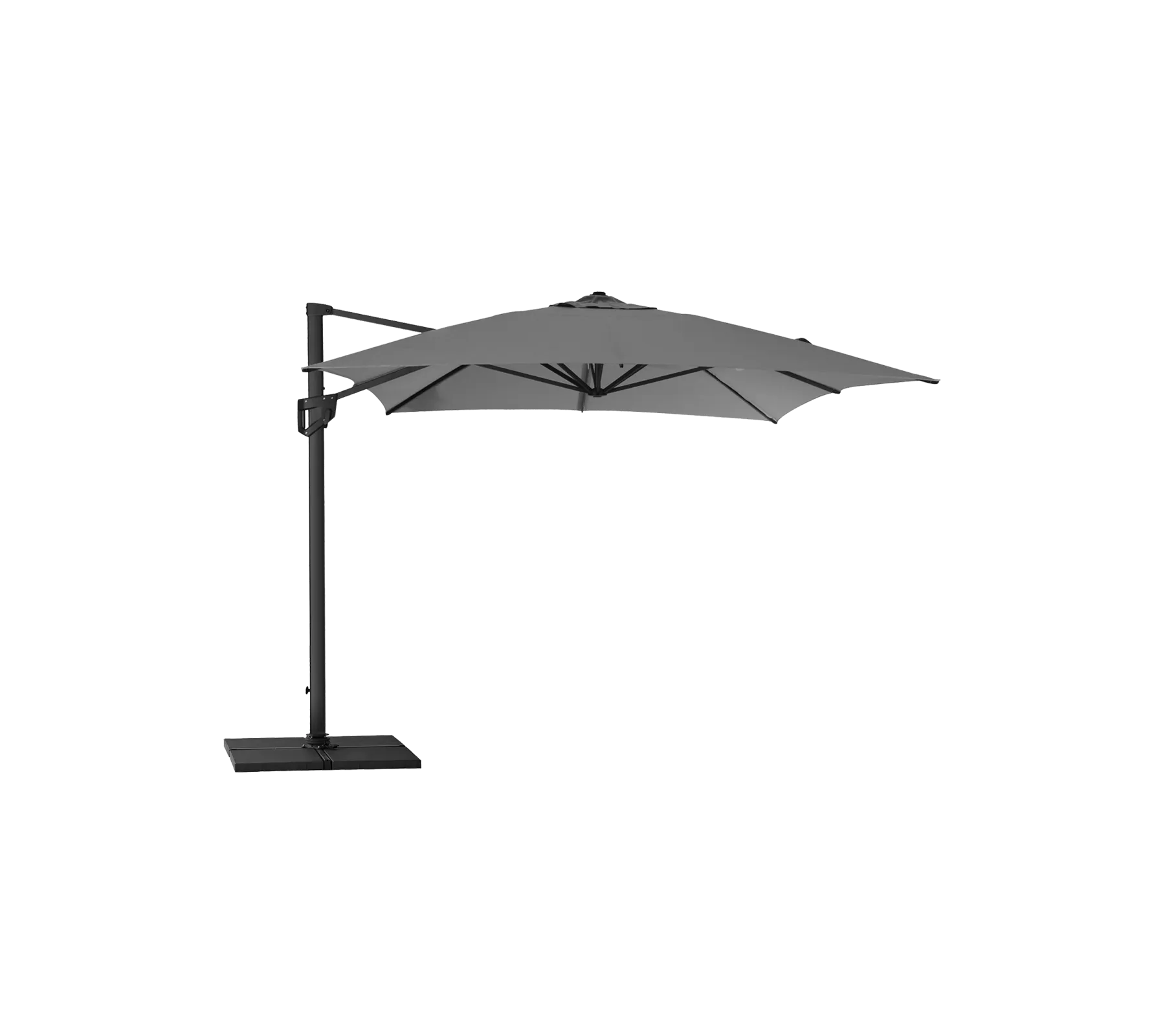 Hyde luxe hanging parasol, 3x4 m