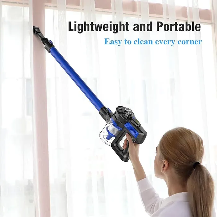 JASHEN CORDLESS VACUUM V12S 180W 2200MAH BATTERY LIGHTWEIGHT