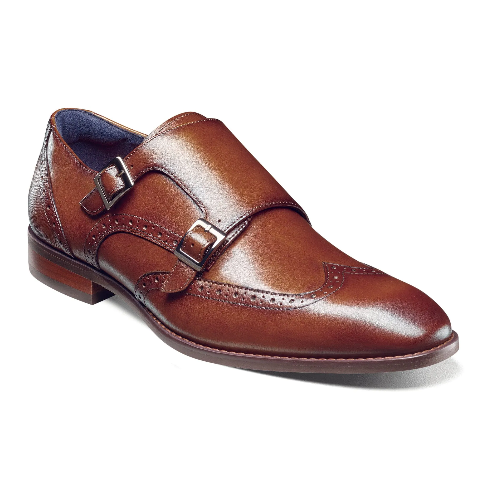 KARSON  Wingtip Double Monk Strap/25570