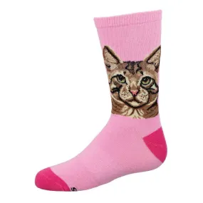 Kids' Athletic Purrfect Portrait Socks