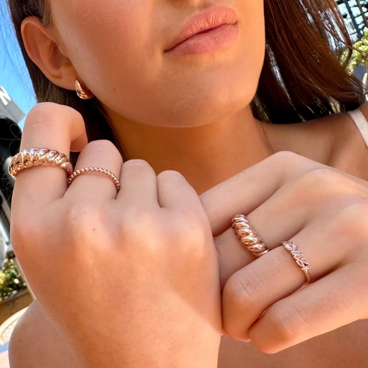 Lily Rose Gold Ring