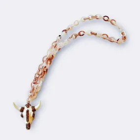 Longhorn Jeweled Necklace