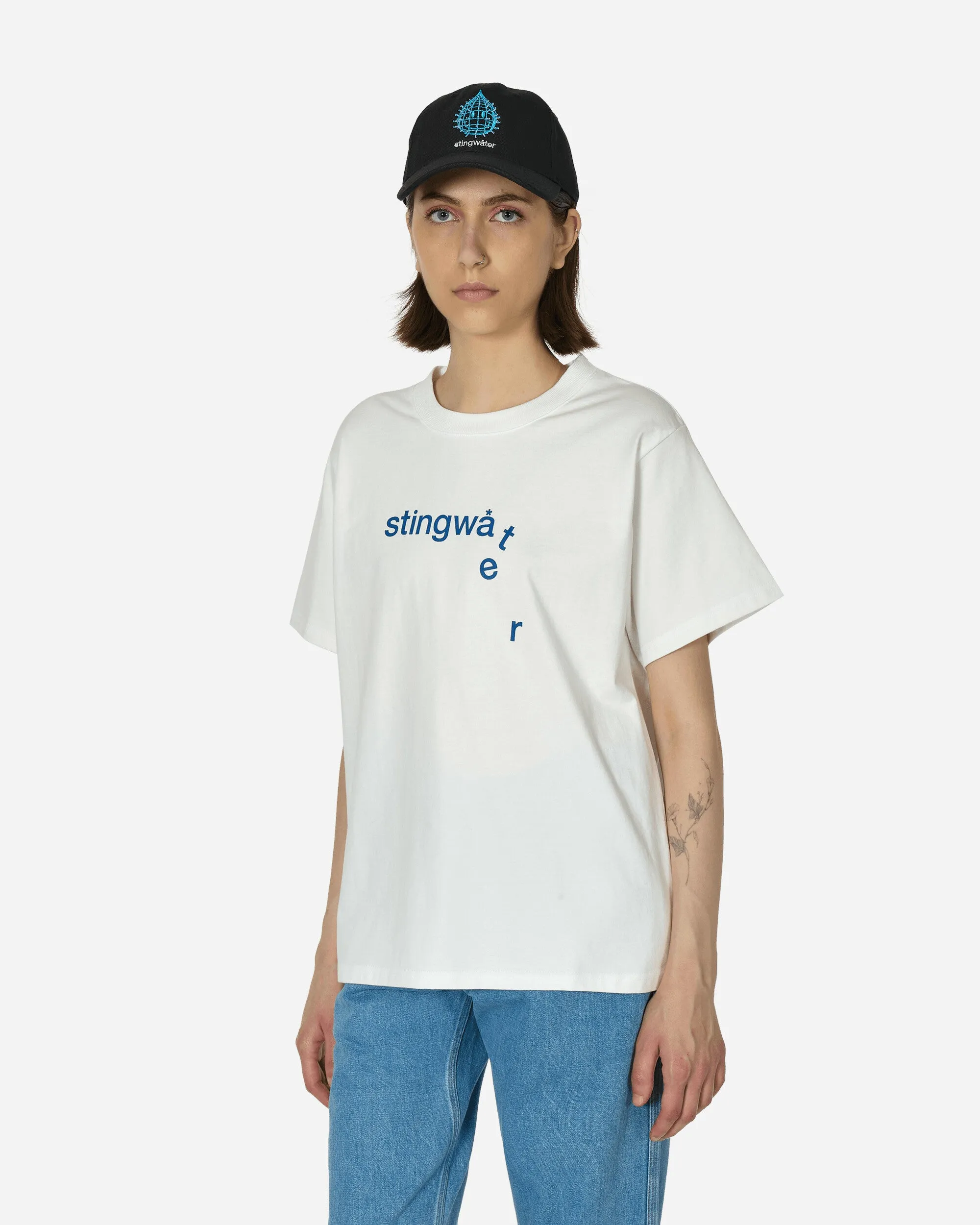 Melting Logo T-Shirt White