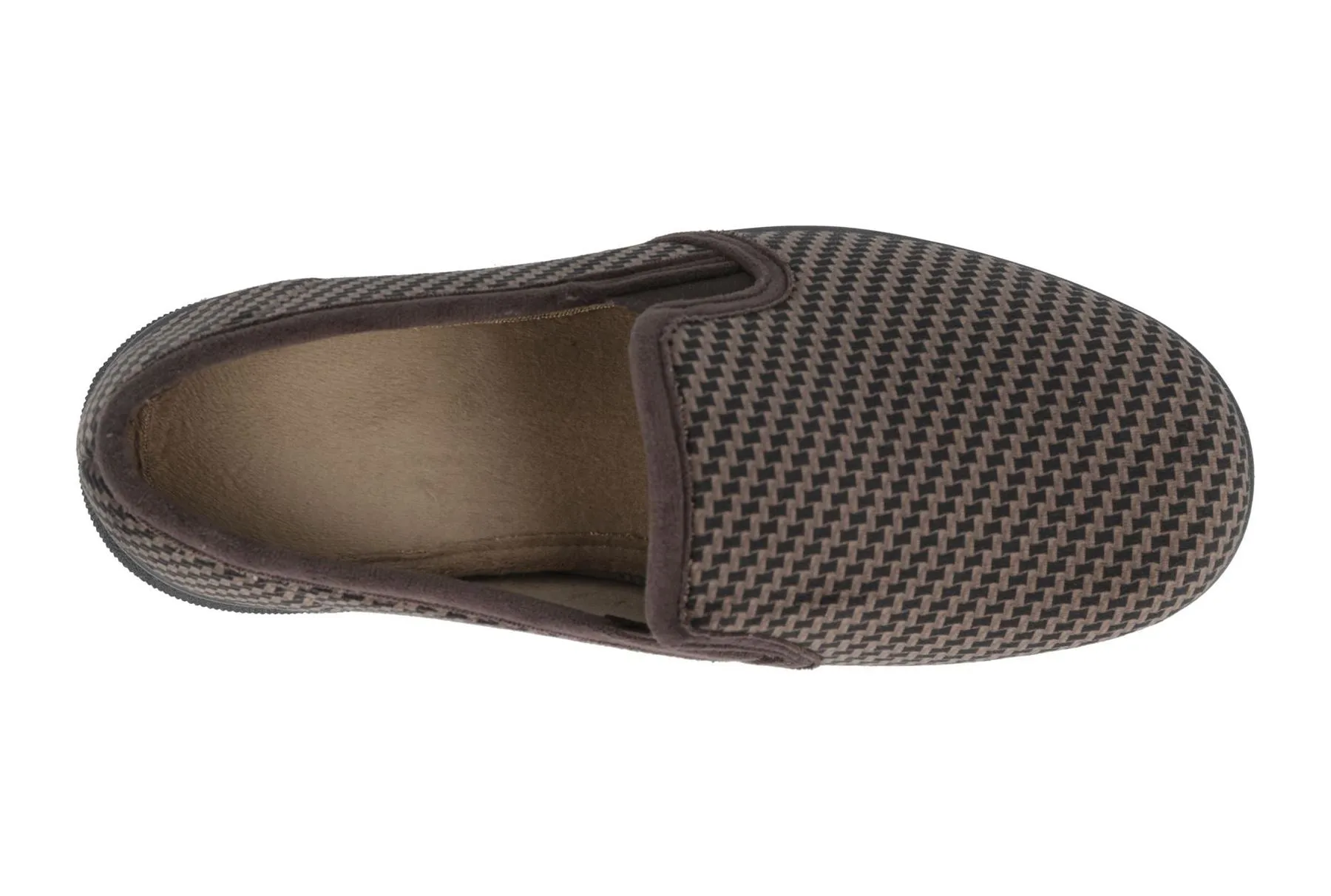 Men's Wide Fit DB Glen Slip On Slippers