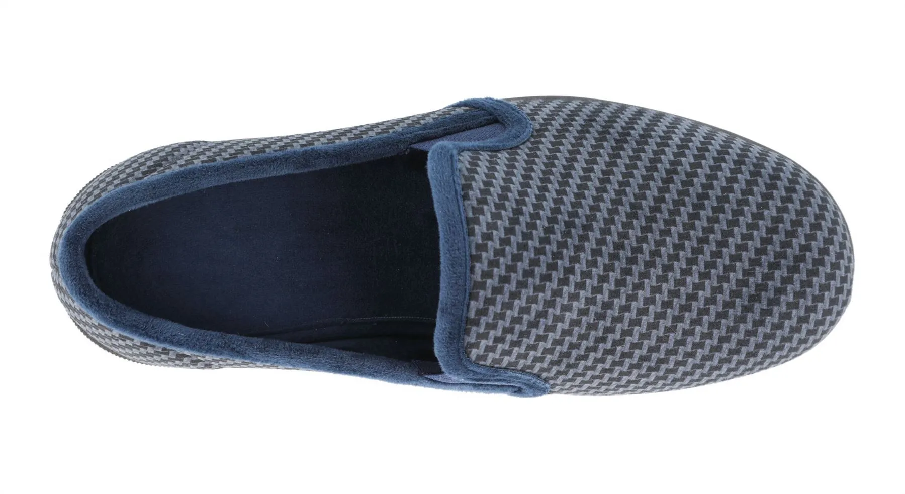 Men's Wide Fit DB Glen Slip On Slippers