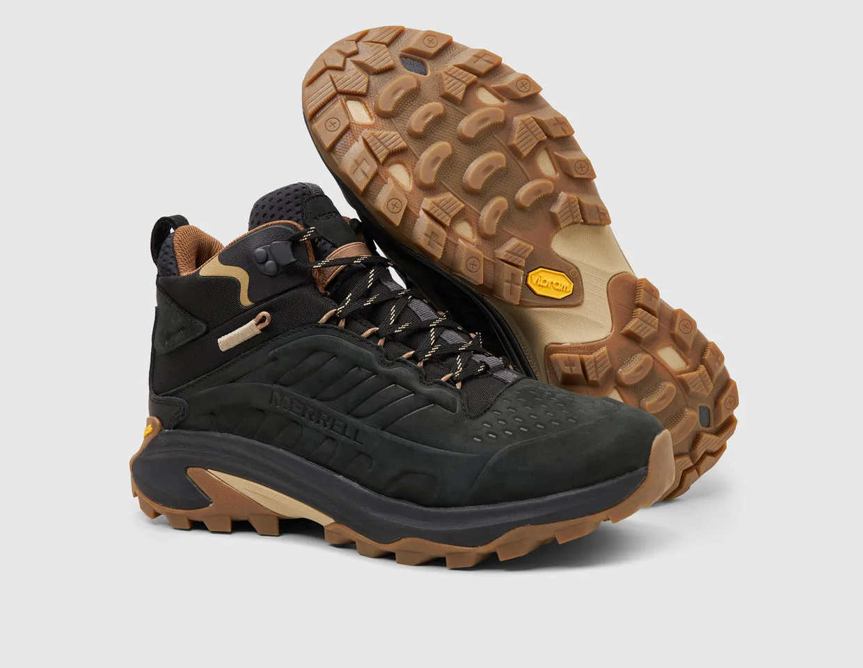 Merrell Moab Speed 2 Leather Mid Waterproof / Black