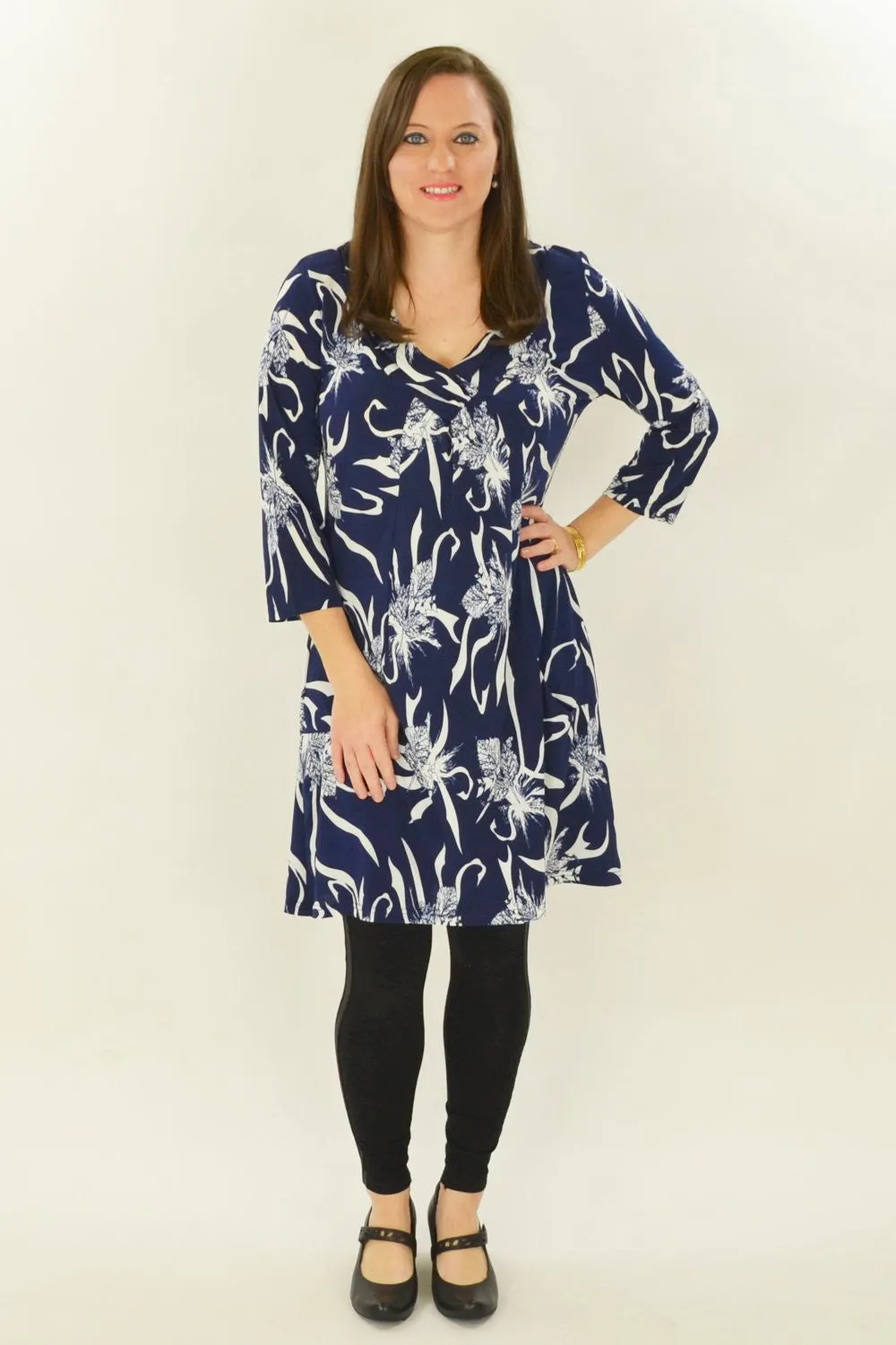 Navy Nora Tunic