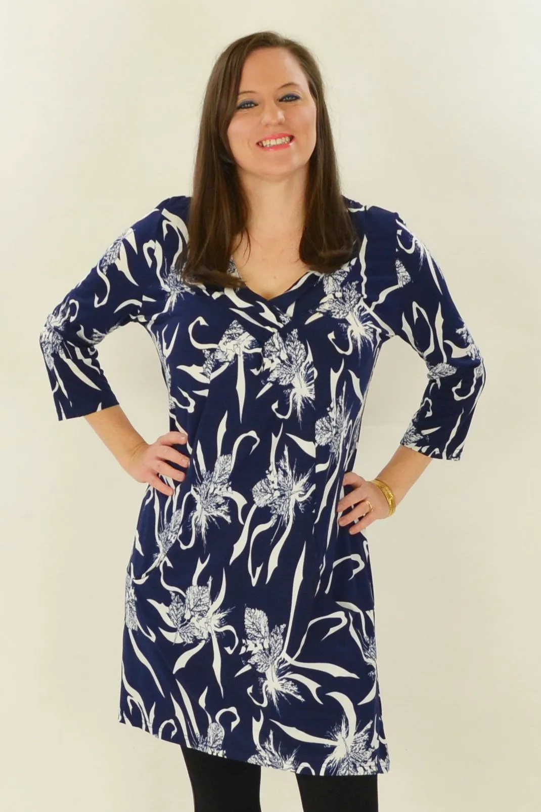 Navy Nora Tunic