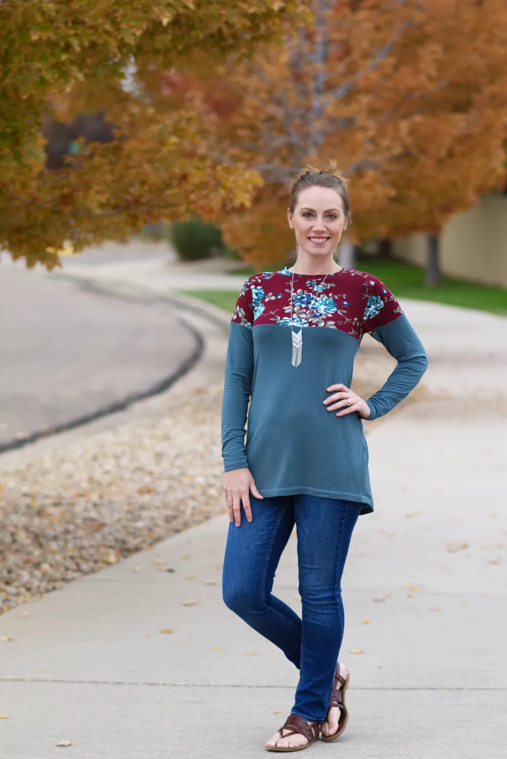 Nicolette Colorblocked Top and Dress