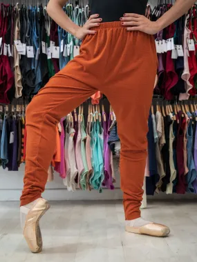 Orange Warm-up Dance Harem Pants MP912