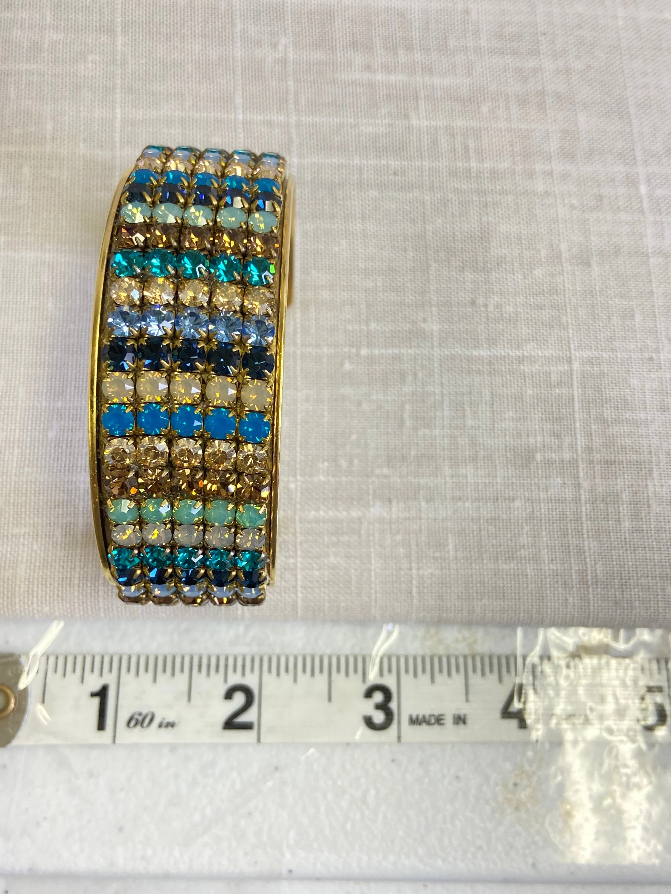 Paradise Valley Rhinestone Cuff Bracelet