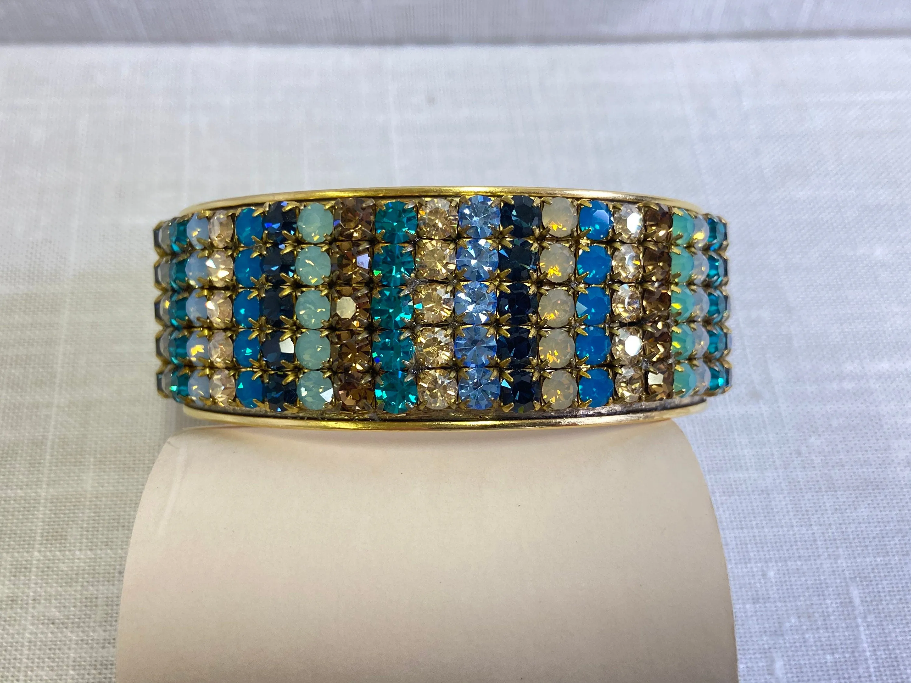 Paradise Valley Rhinestone Cuff Bracelet