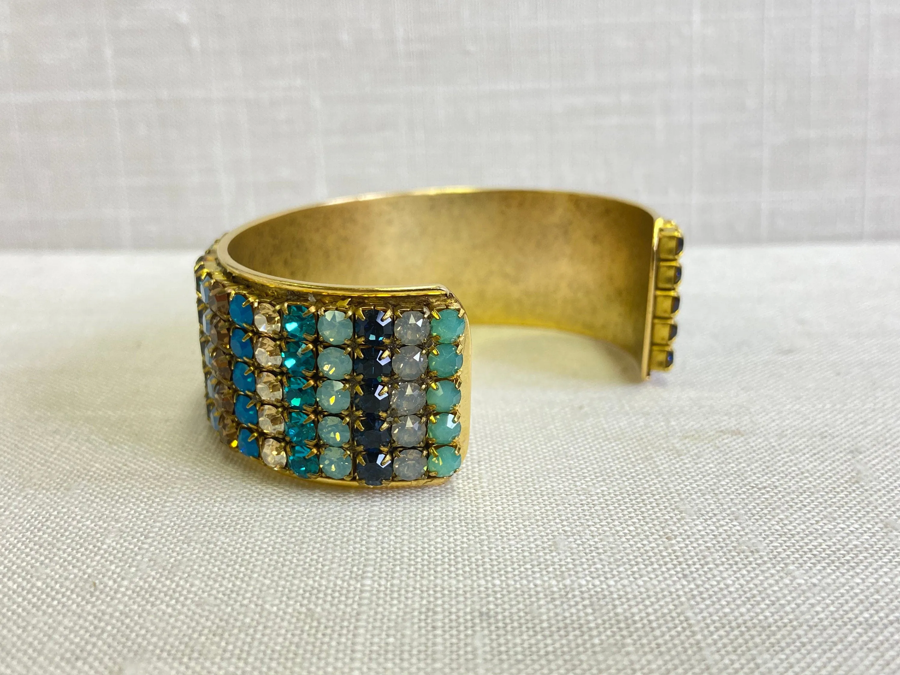 Paradise Valley Rhinestone Cuff Bracelet