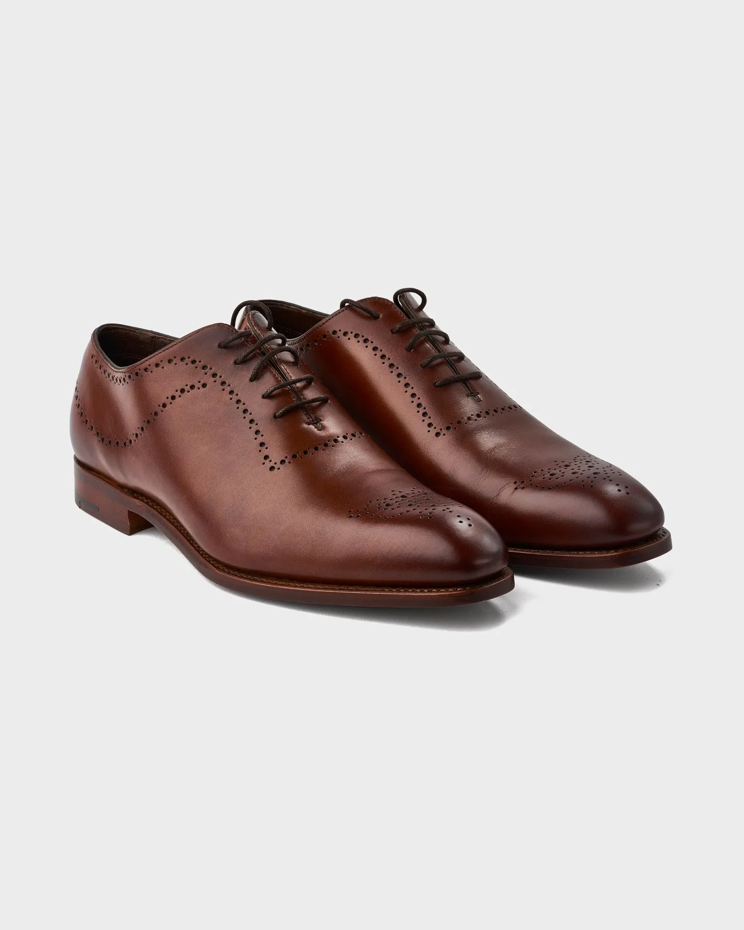 Plymouth Brown Leather Shoes