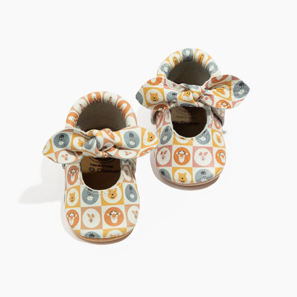 Pooh & Friends Knotted Bow Baby Shoe