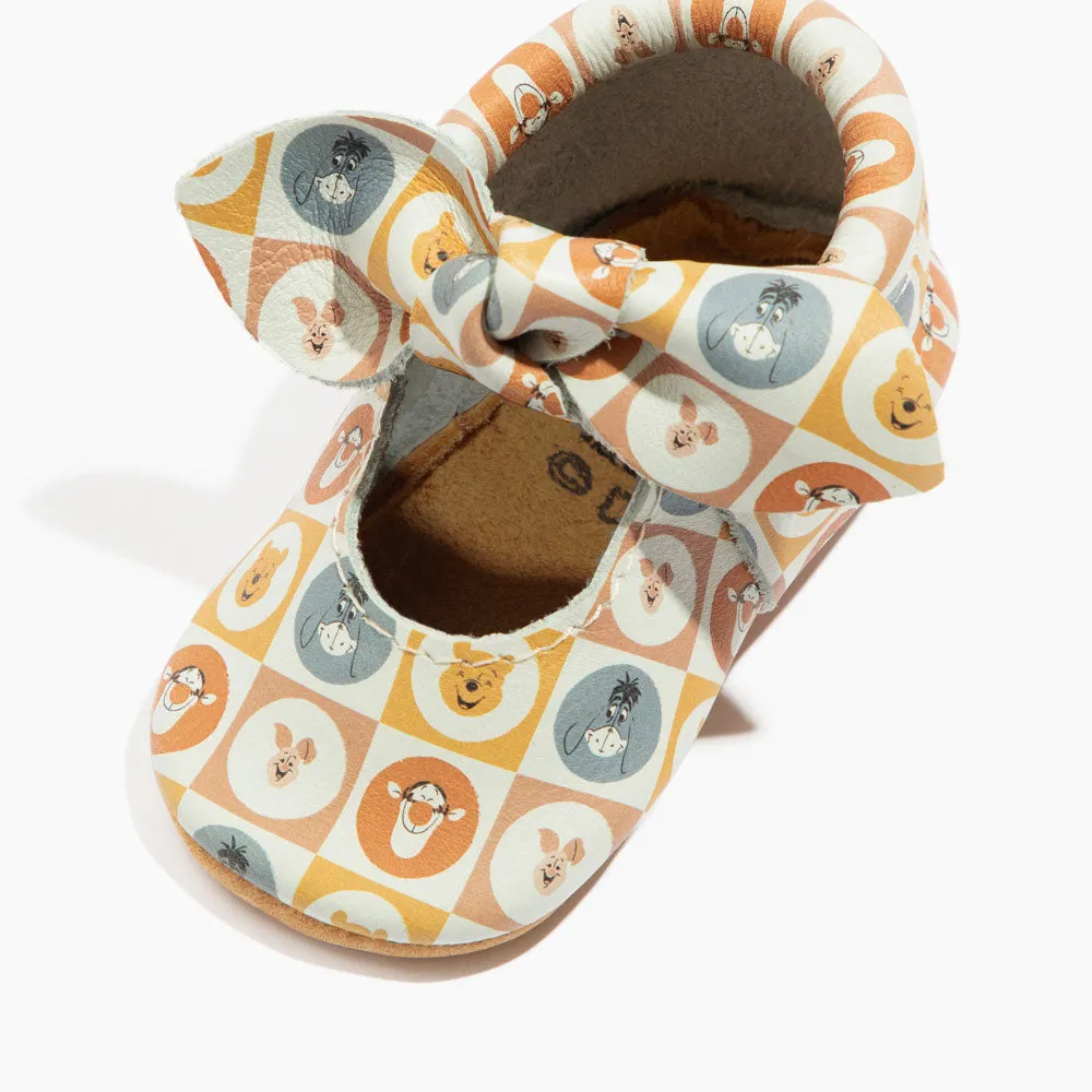 Pooh & Friends Knotted Bow Baby Shoe