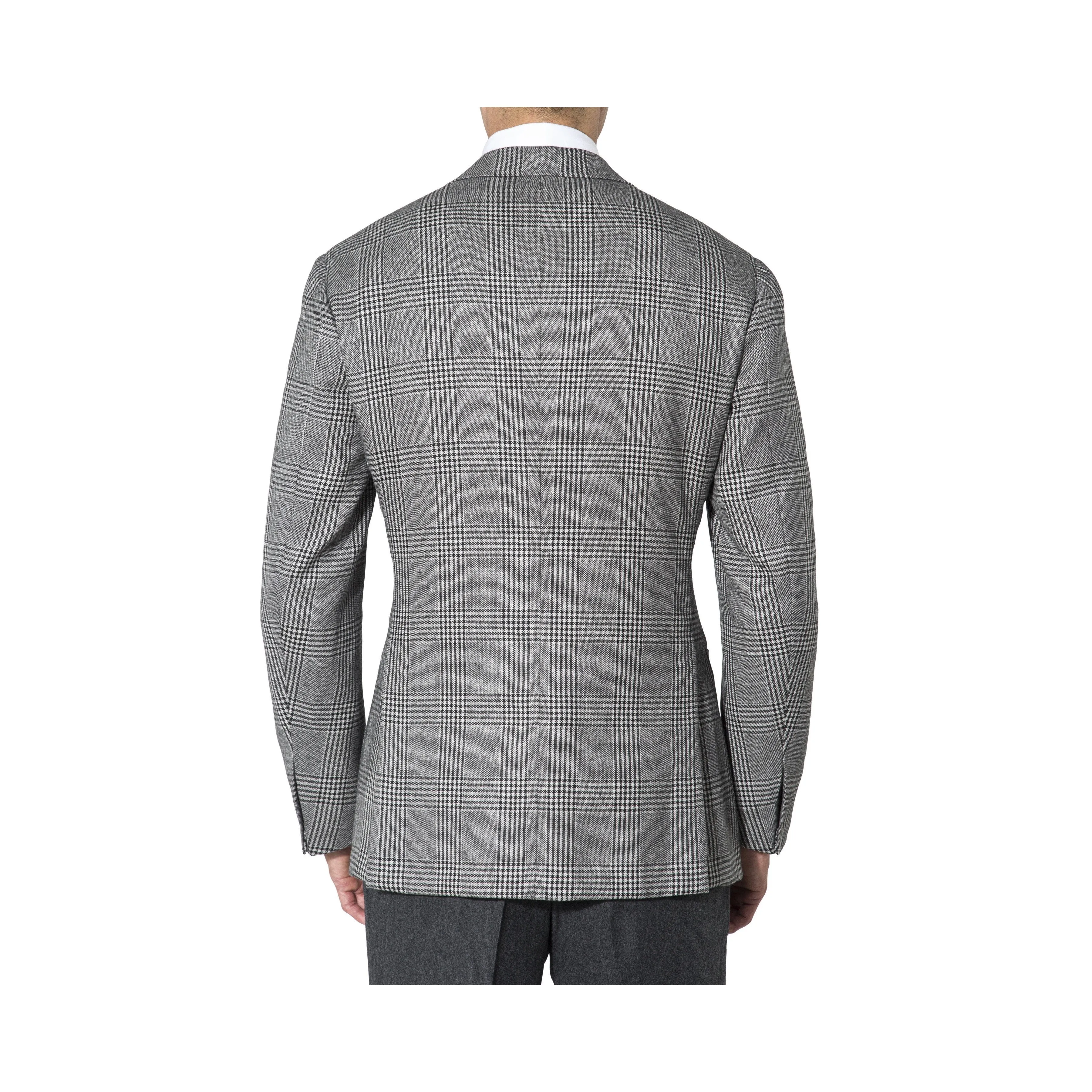 Prince Of Wales Check Model 3 Sport Coat