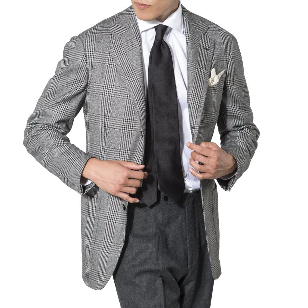 Prince Of Wales Check Model 3 Sport Coat