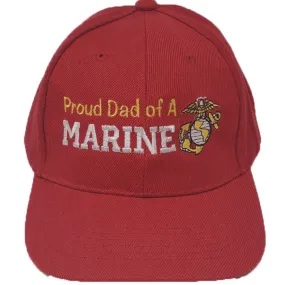 PROUD DAD OF A MARINE HAT