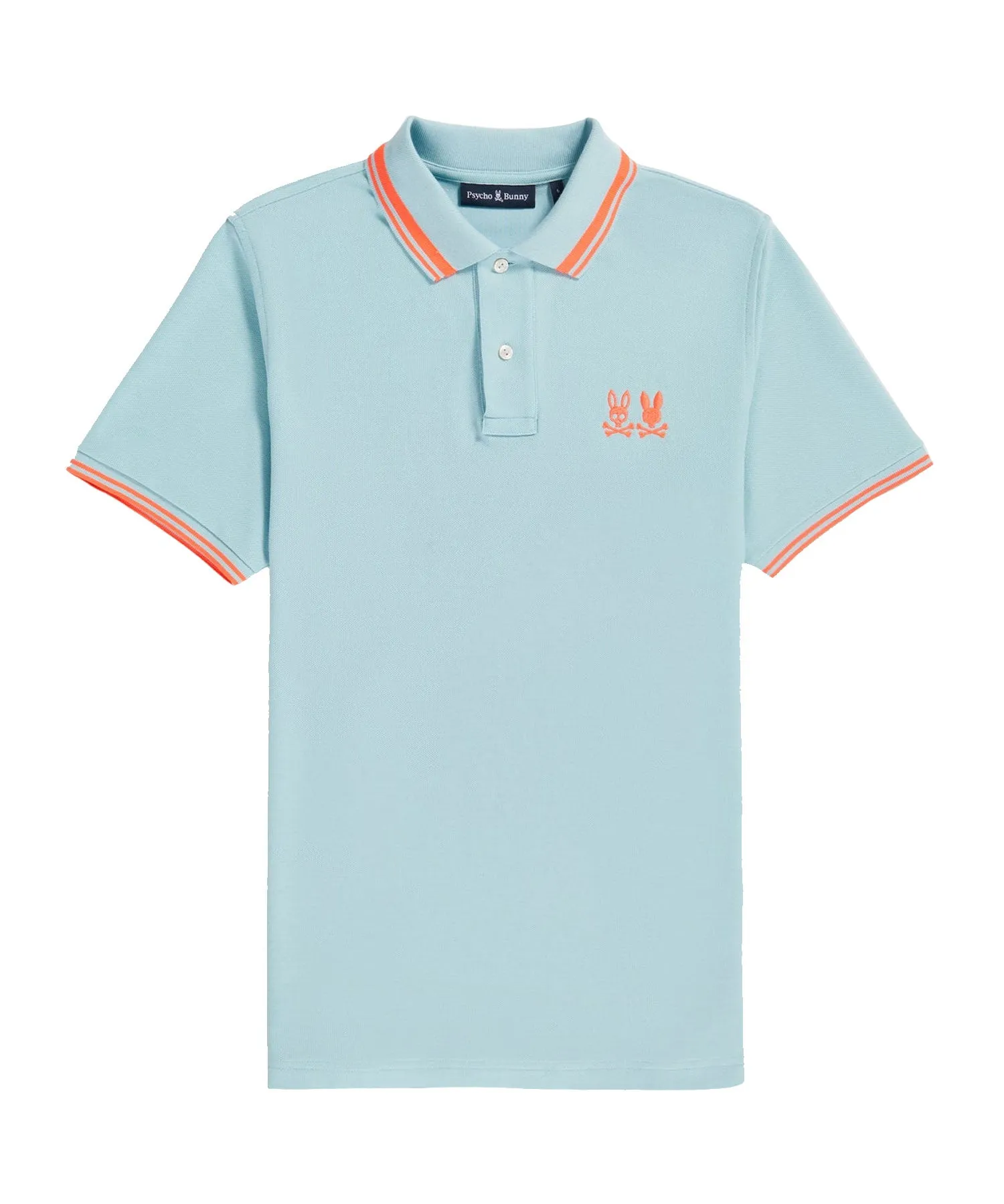 Psycho Bunny Kingwood Pique Polo - Seafoam