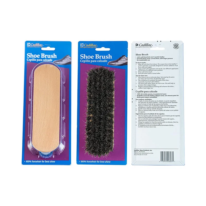 Rocker Back Shoe Brush 6.5"