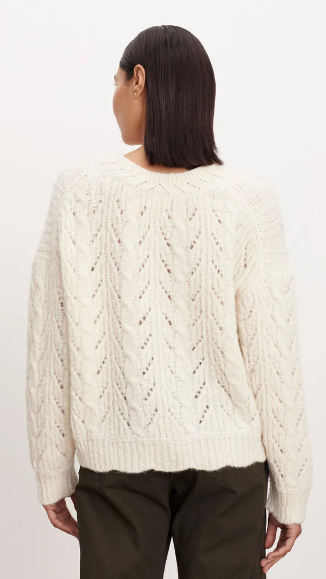 SADE SWEATER - MILK - FINAL SALE