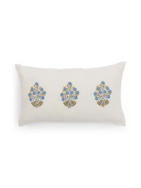 Shalimar Blue Decorative Pillow