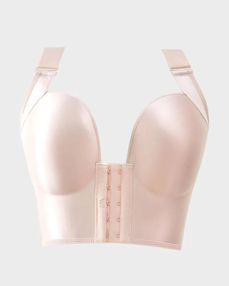 SheCurve® Wireless Plunge Push-Up Bra