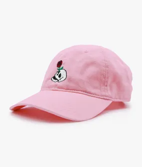 Skull Rose Embroidered Womens Dad Hat