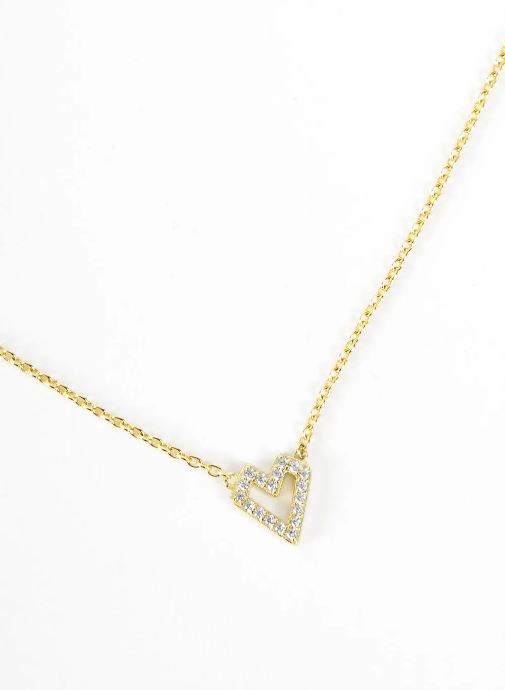 Sparkles Heart Necklace