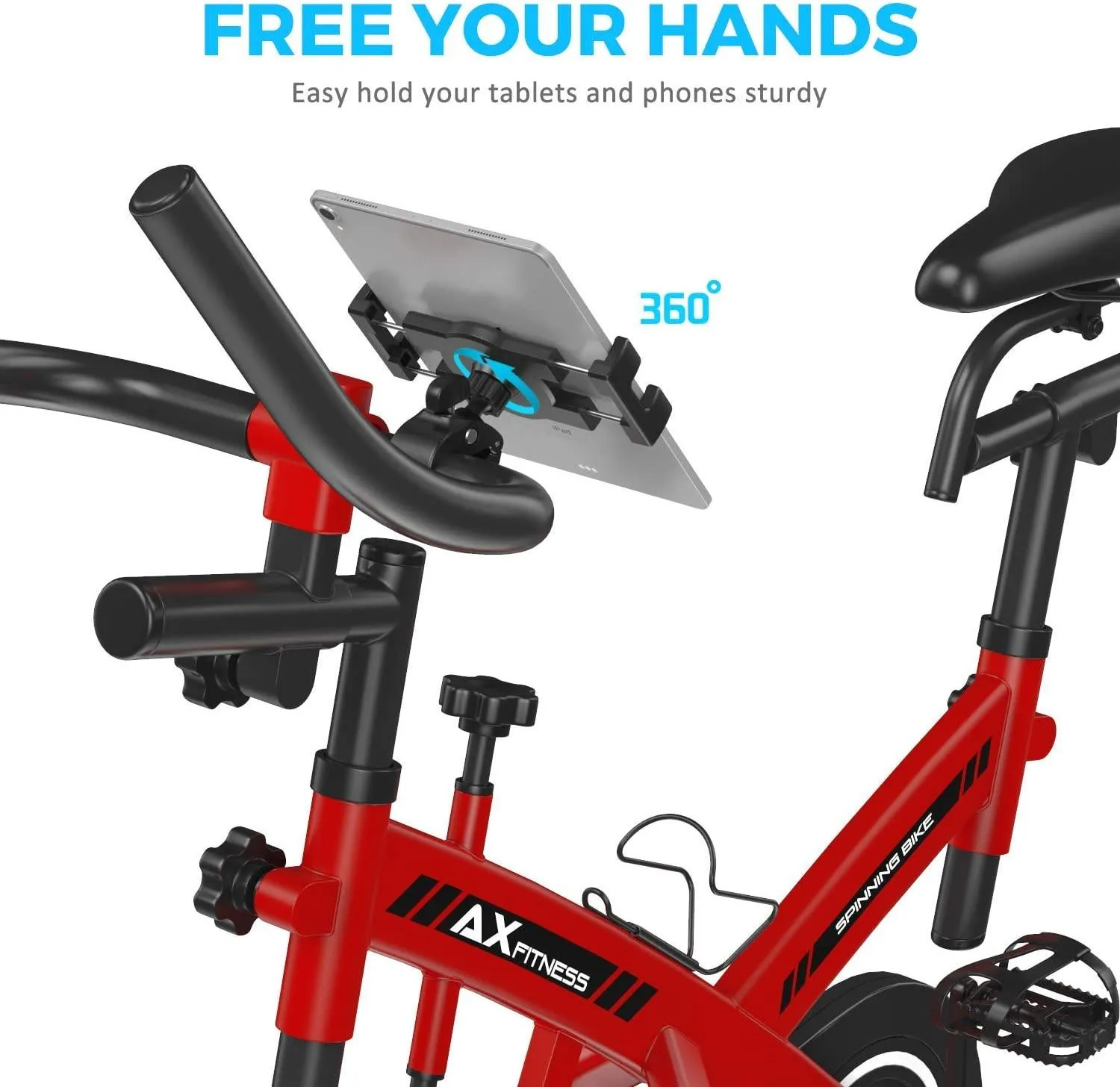 Spin Bike Tablet Holder Mount for Phone iPad Holder Stand