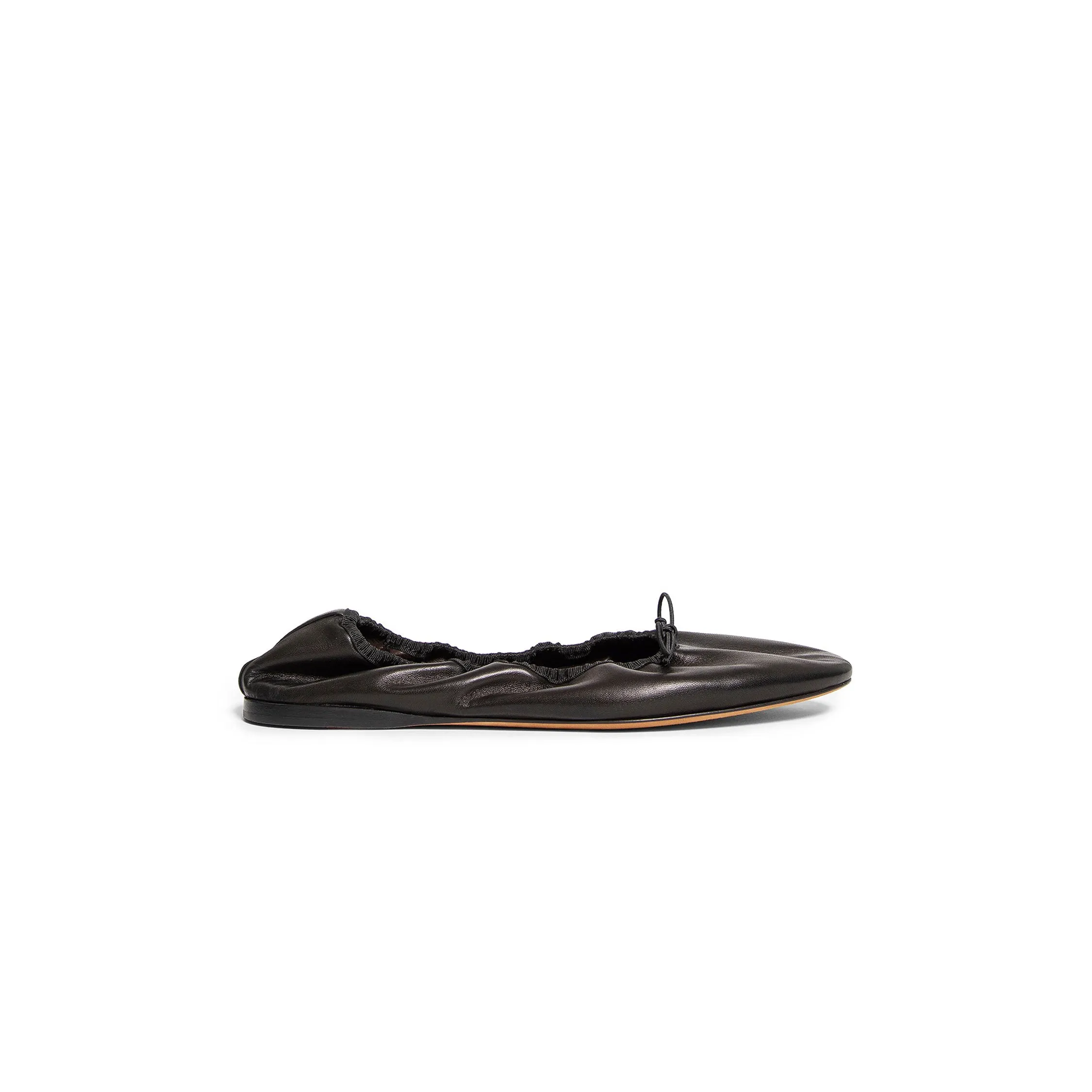 THE ROW WOMAN BLACK FLATS