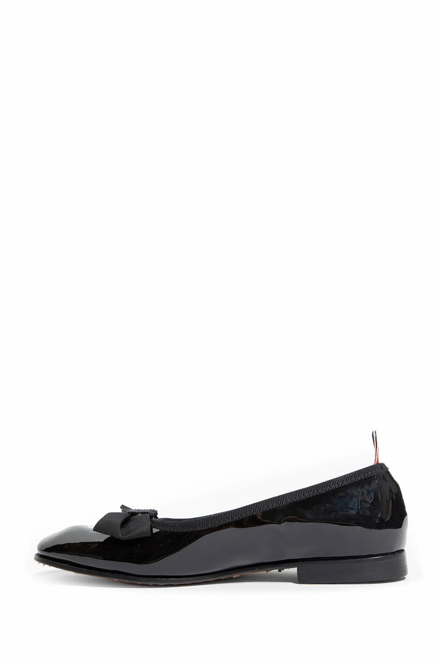 THOM BROWNE WOMAN BLACK FLATS