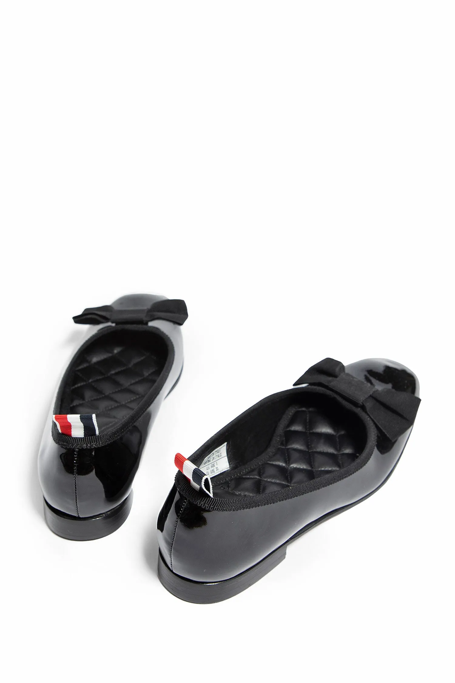 THOM BROWNE WOMAN BLACK FLATS