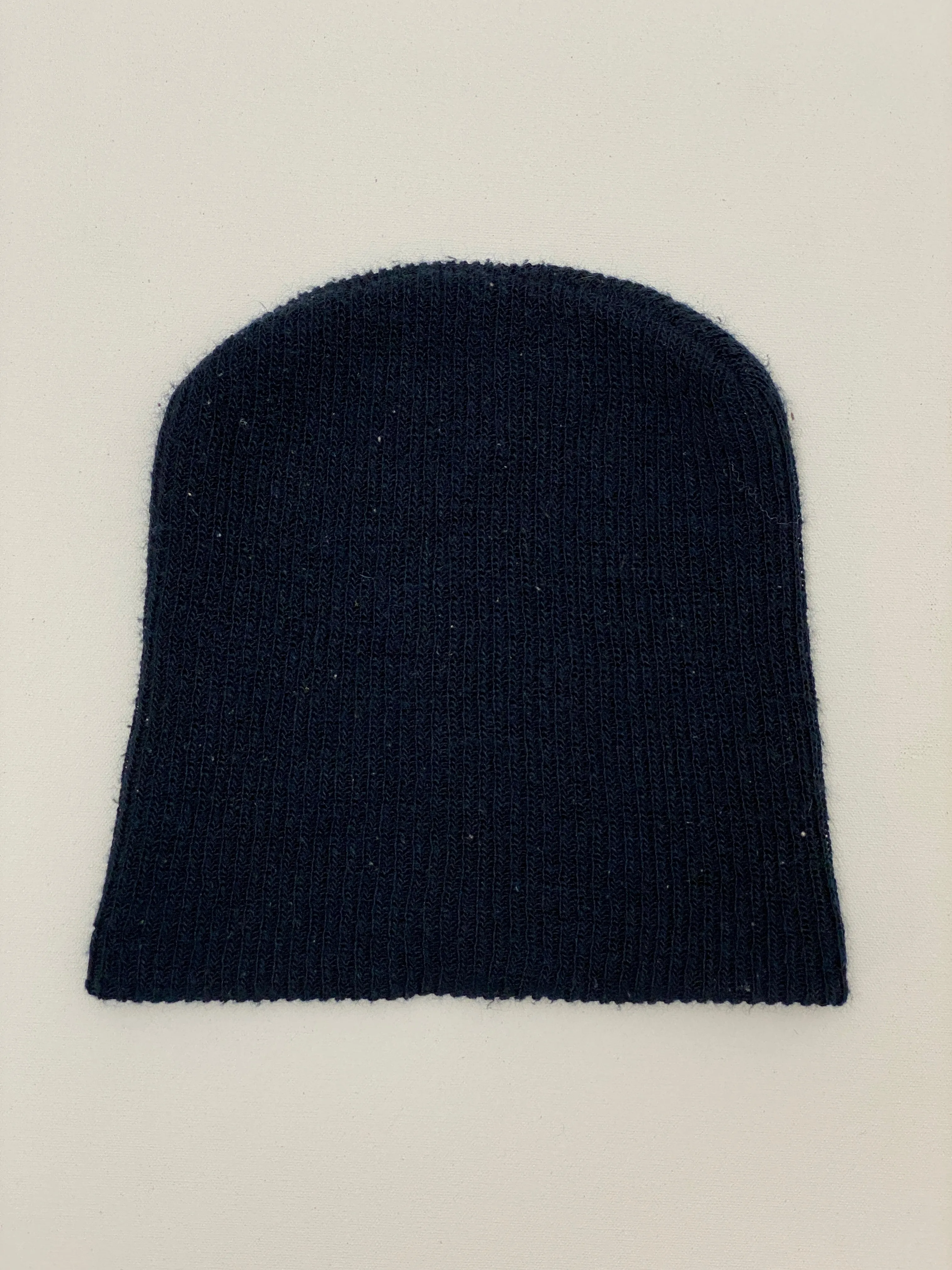 Vintage Navy Blue Winter Knit Beanie Ski Cap Hat (#2)